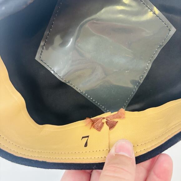 Vintage WWII U.S. Navy Wool Sailors Hat Beret Cap Collectible History - Picture 7 of 7